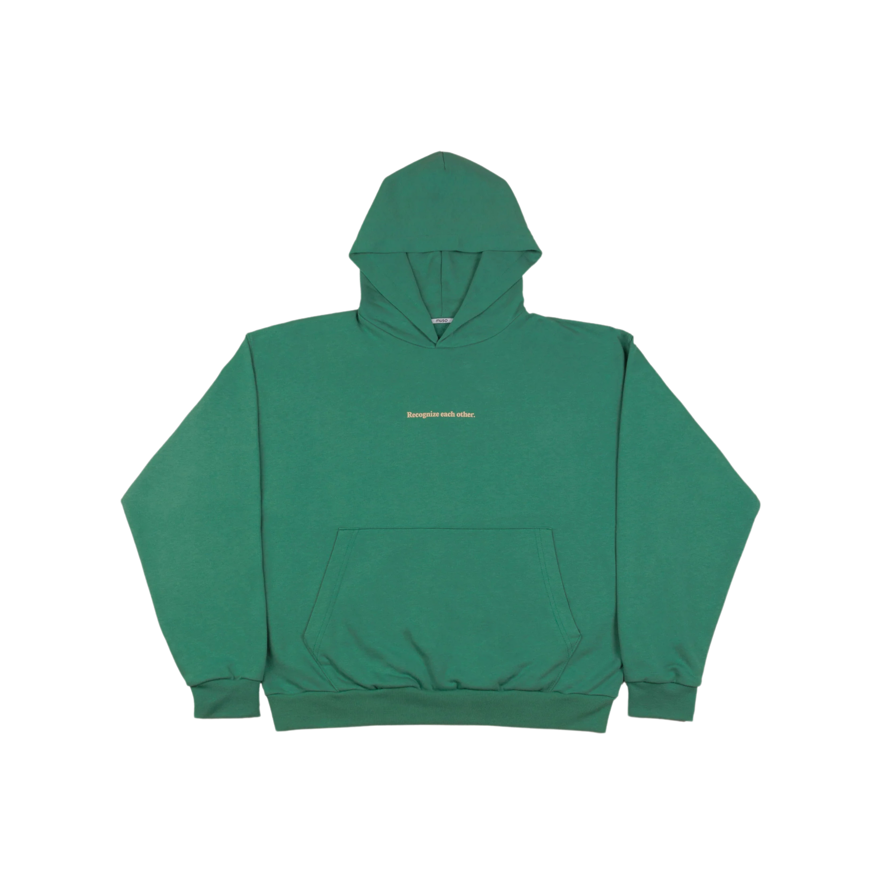 Muso Recognize Hoodie Green