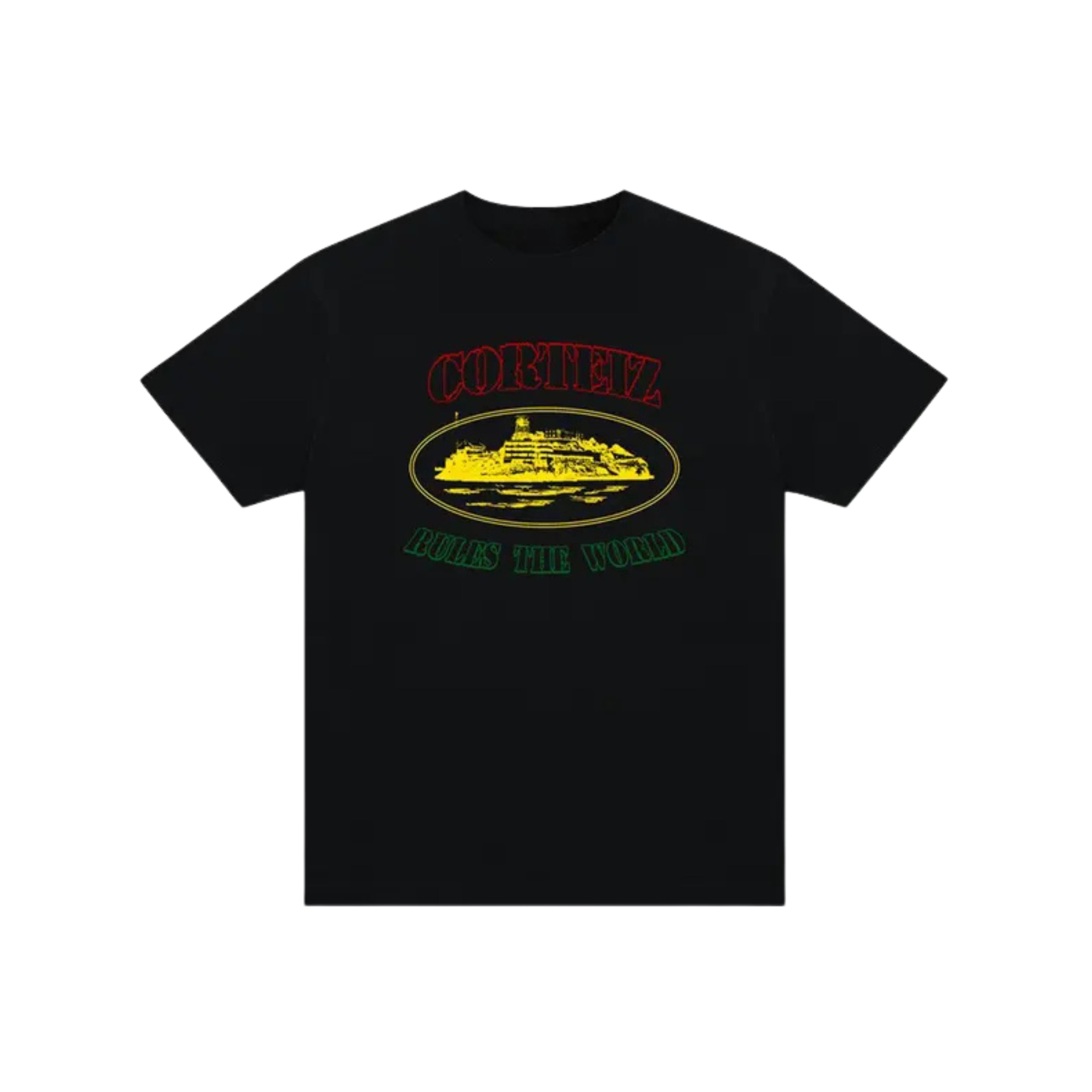 Corteiz OG Alcatraz Irie Tee Black