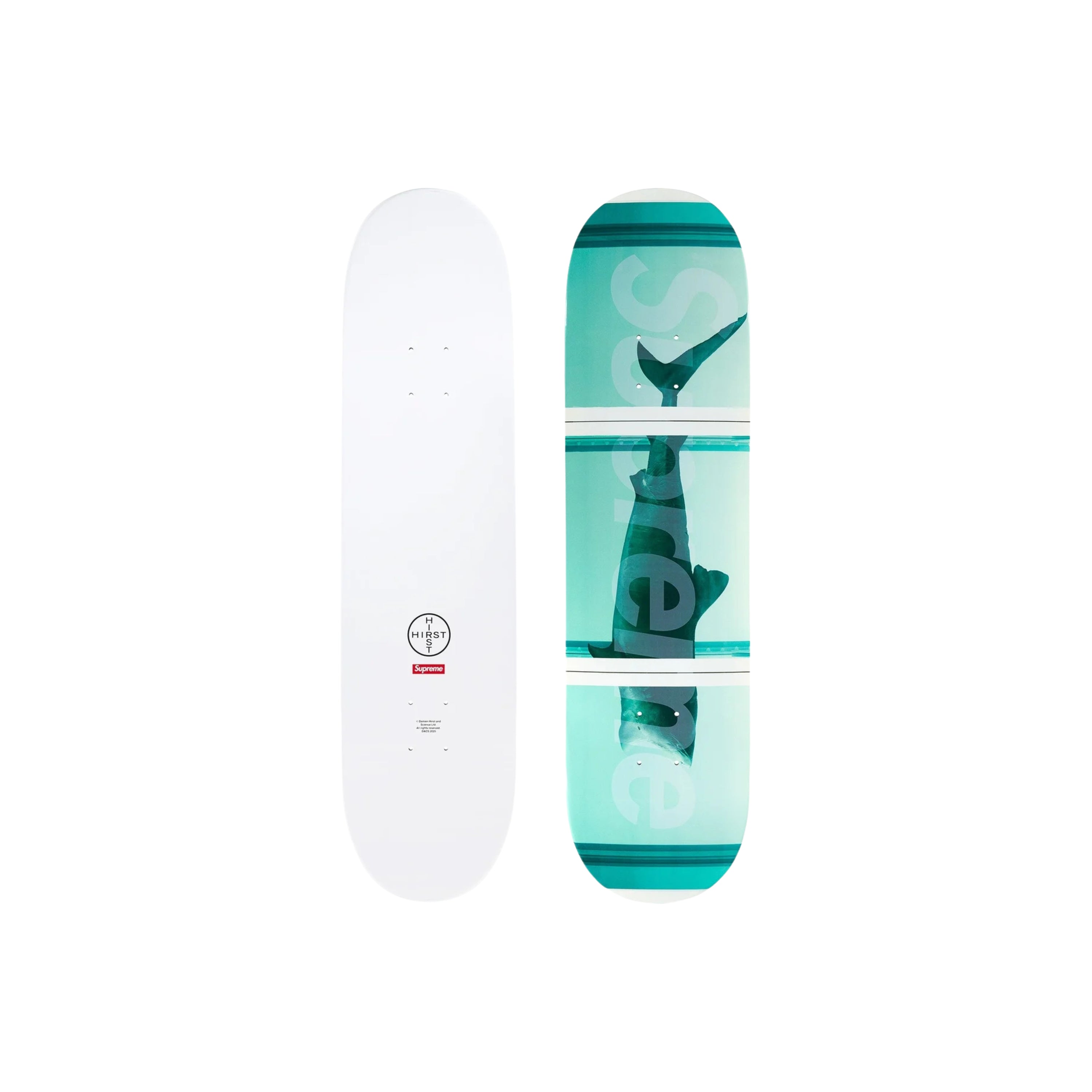 Supreme Damien Hirst Shark Skateboard
