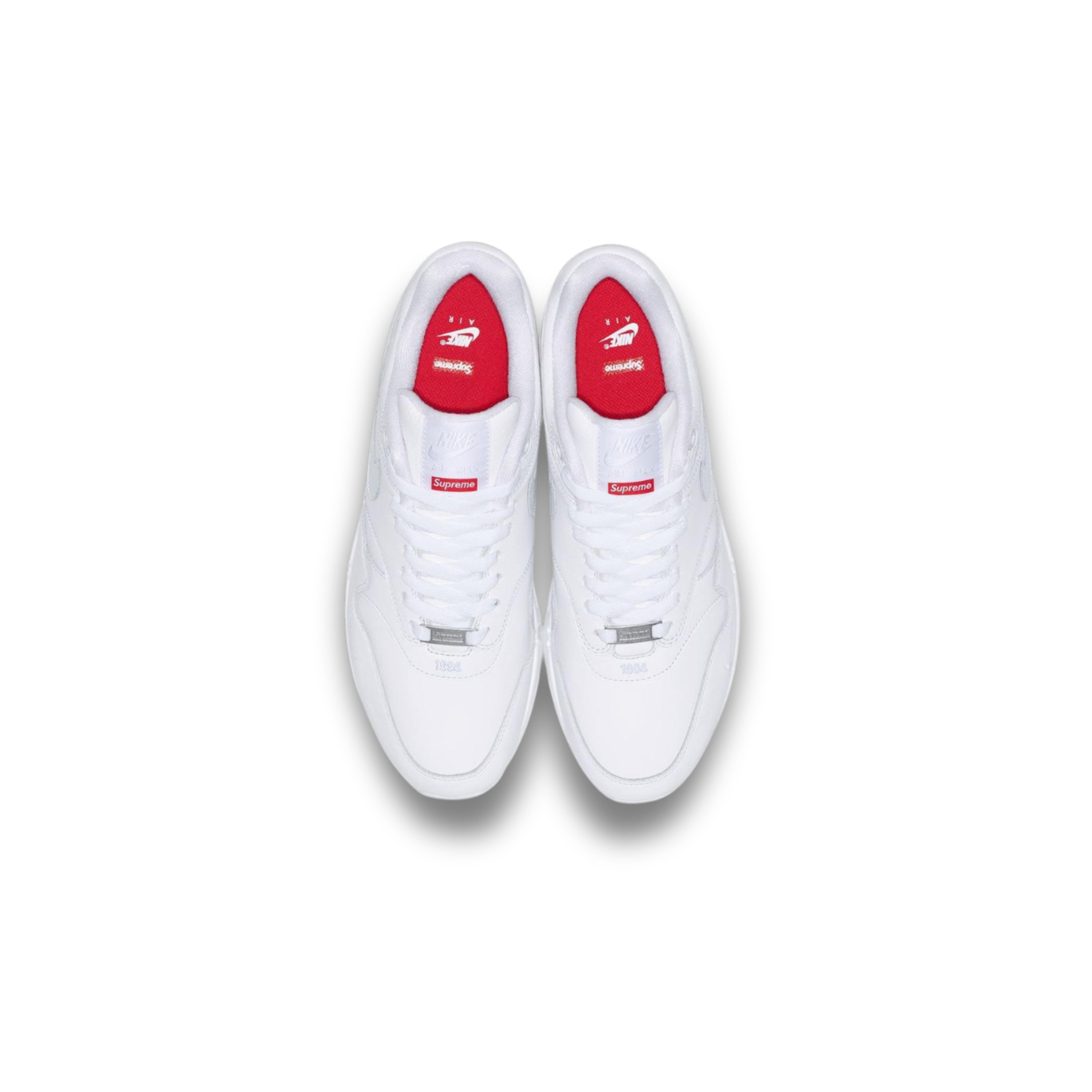 Nike Supreme Air Max 1 White