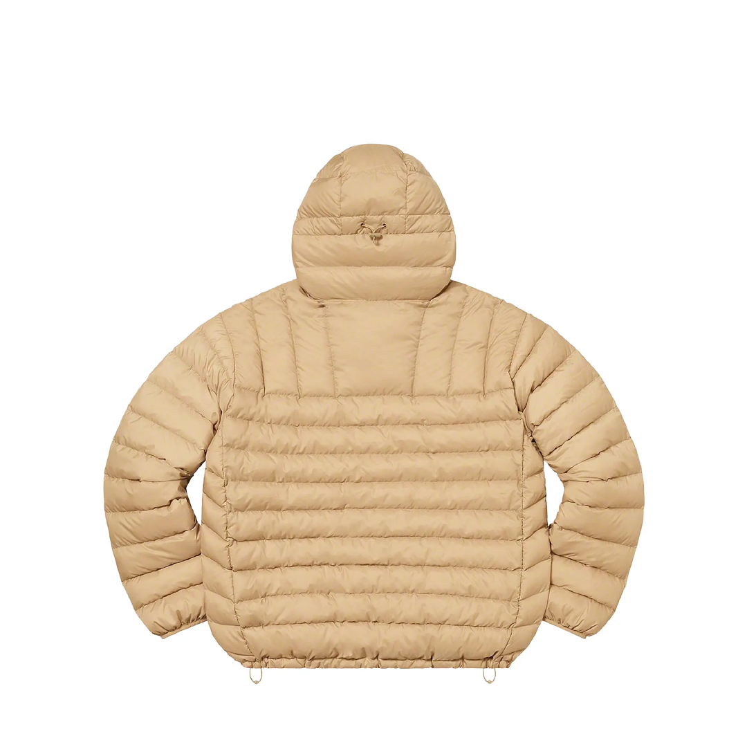 Supreme Micro Down Half Zip Pullover Beige FW22