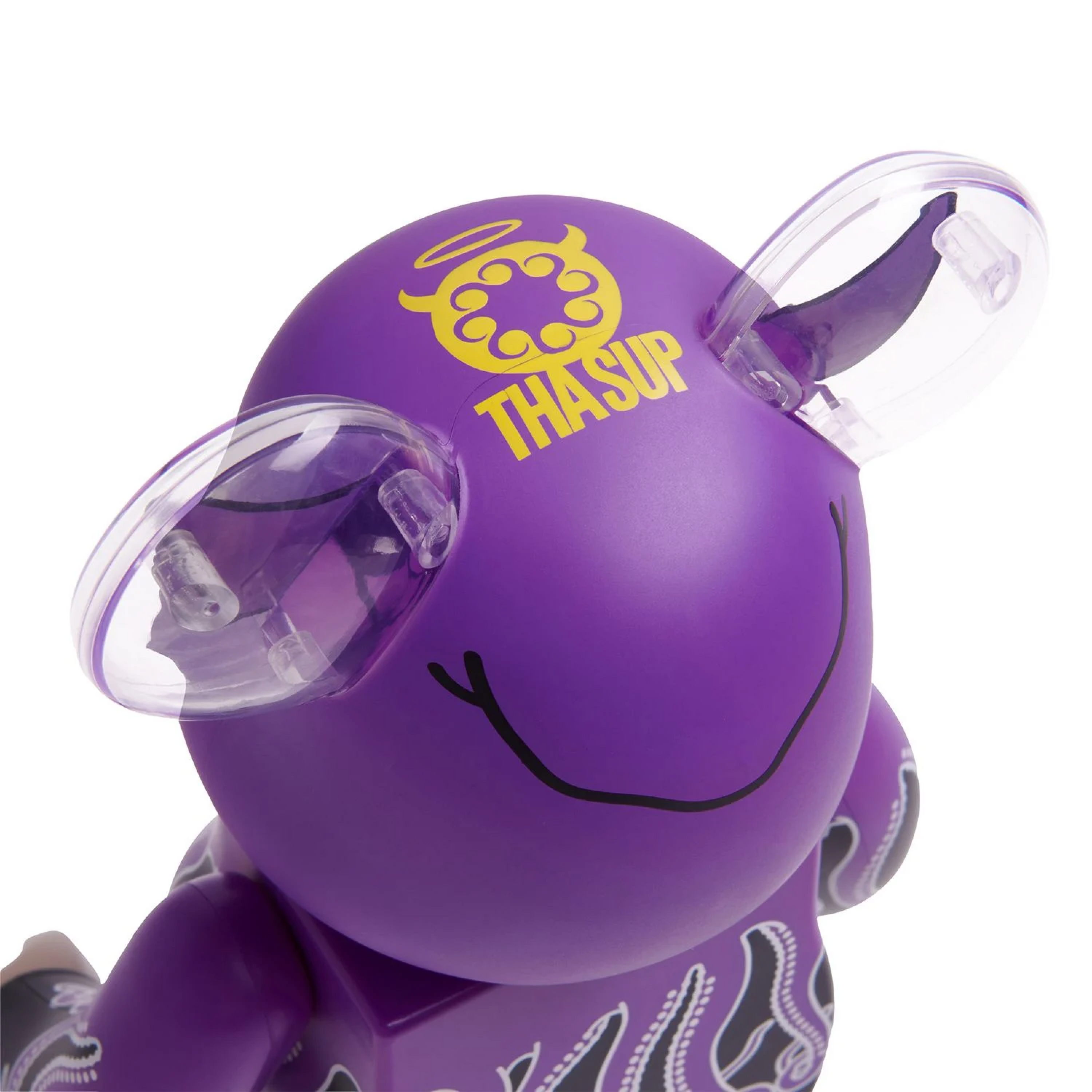 Bearbrick x Thasup x Octopus 400% Toy Purple