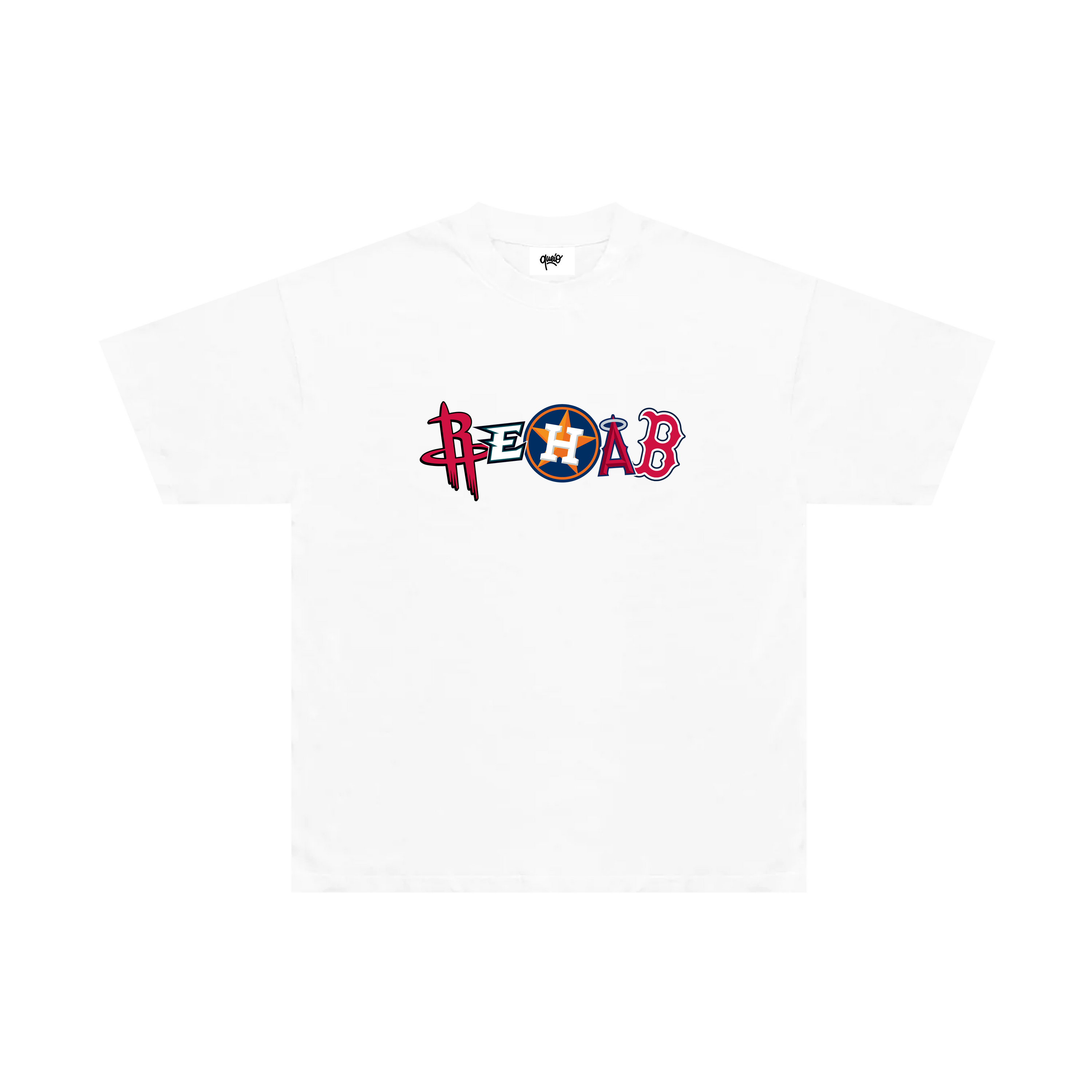 Queio x Rehab Team Tee White