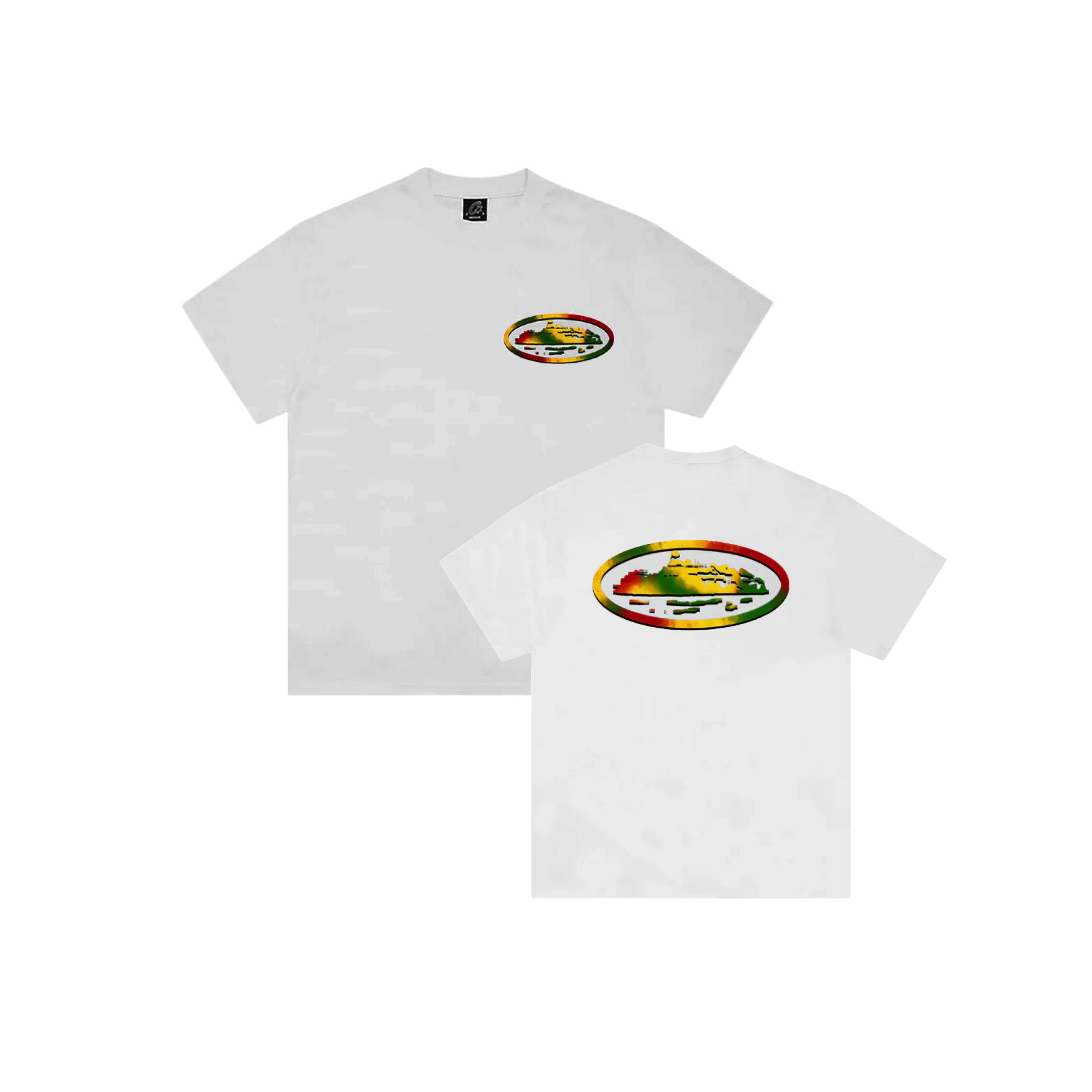 Corteiz Alcatraz Sunset Tee White