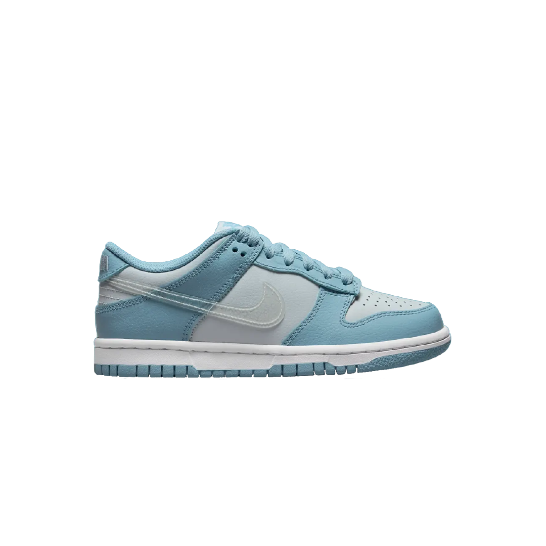 Nike Dunk Low Swoosh Clear Blu