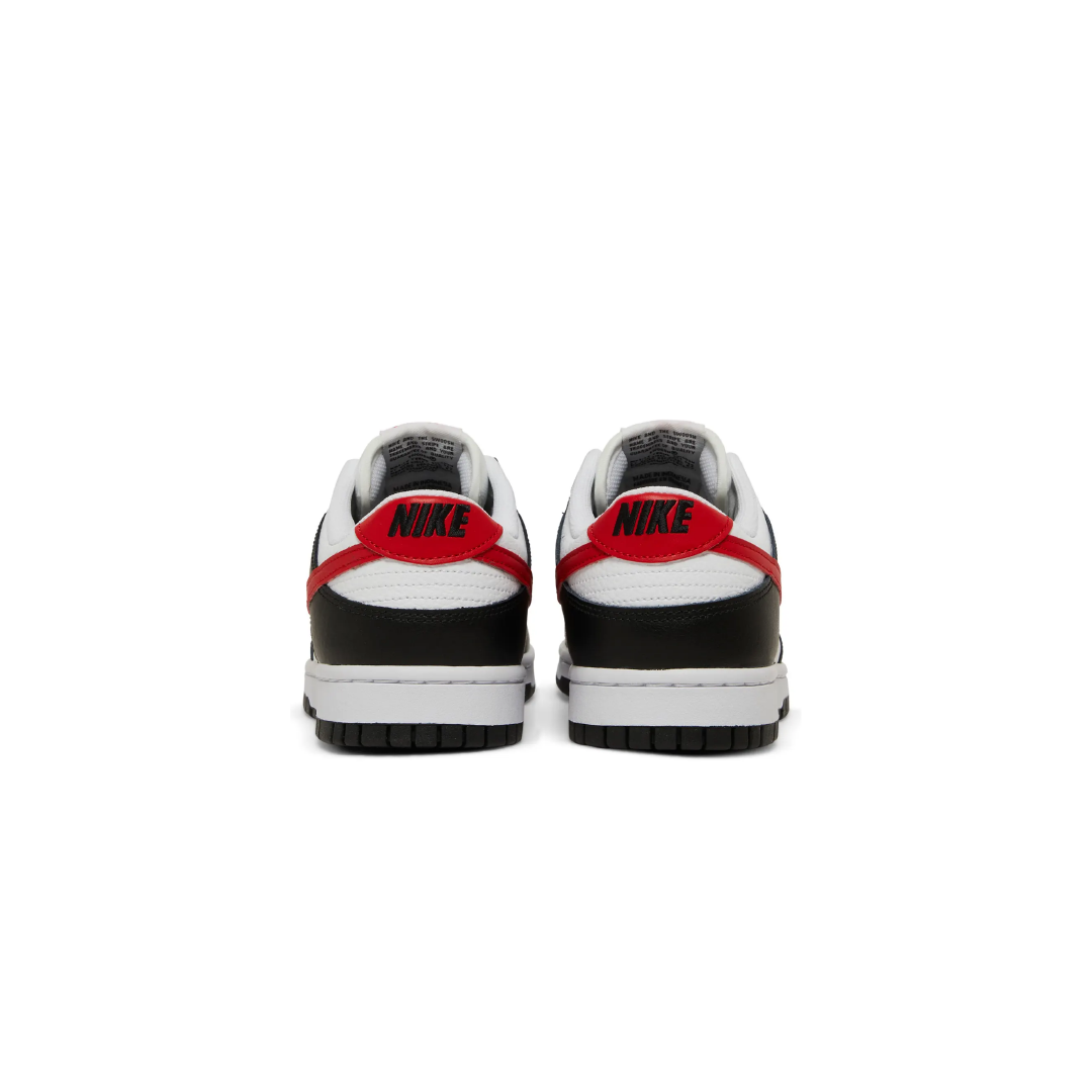 Nike Dunk Low Retro Panda Red Swoosh