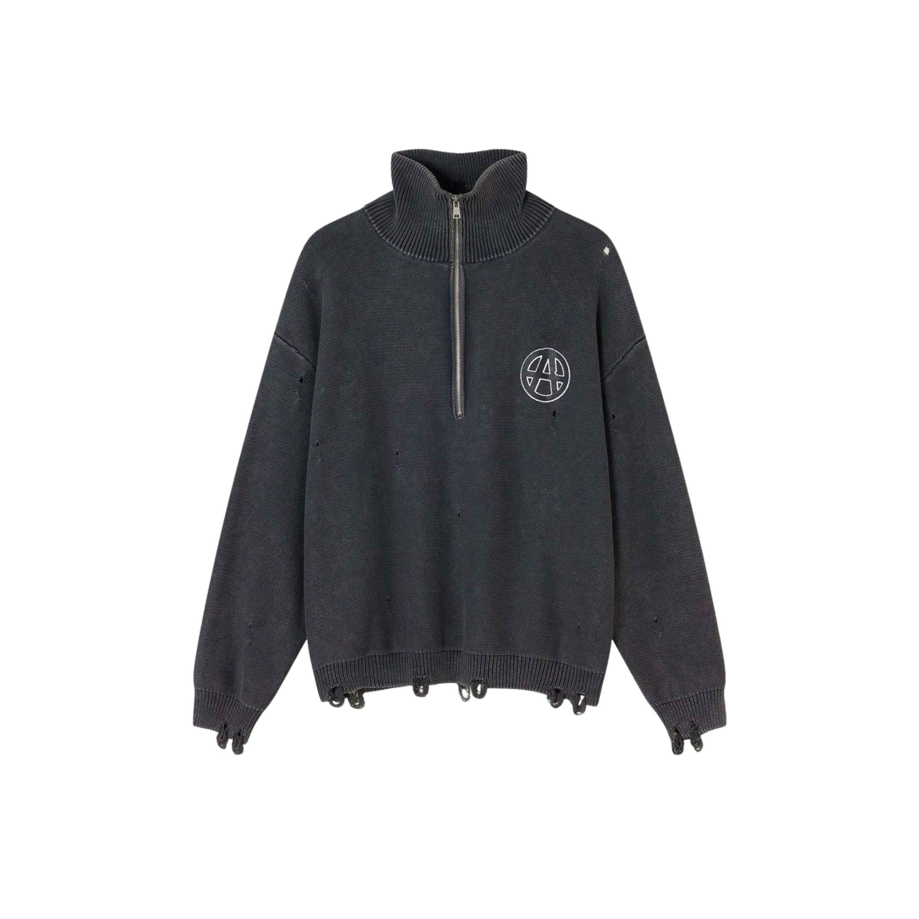 Acupuncture Anarchy Sweater Grey