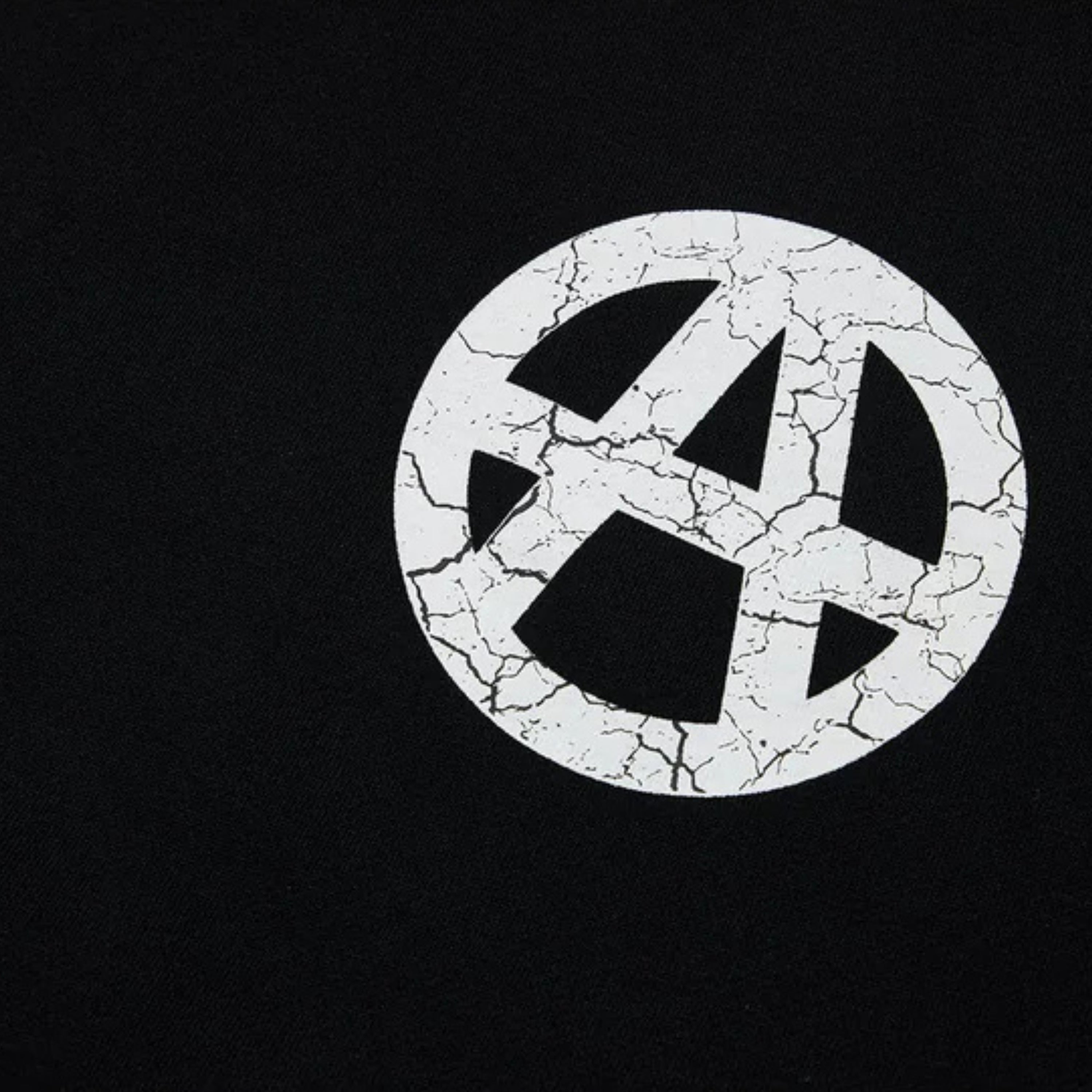 Acupuncture Anarchy Hoodie Washed Black