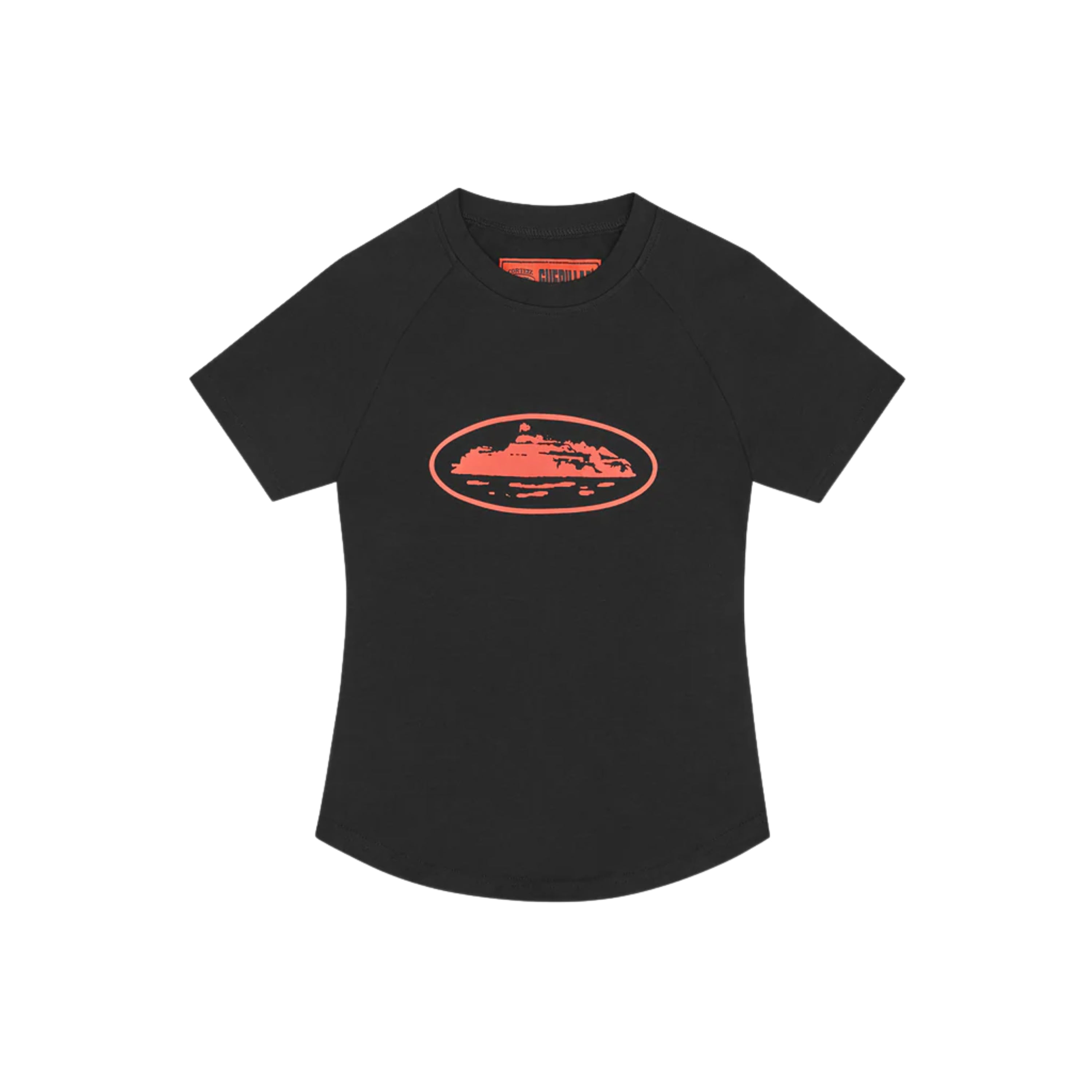 Corteiz Alcatraz WMNS Baby Tee Red