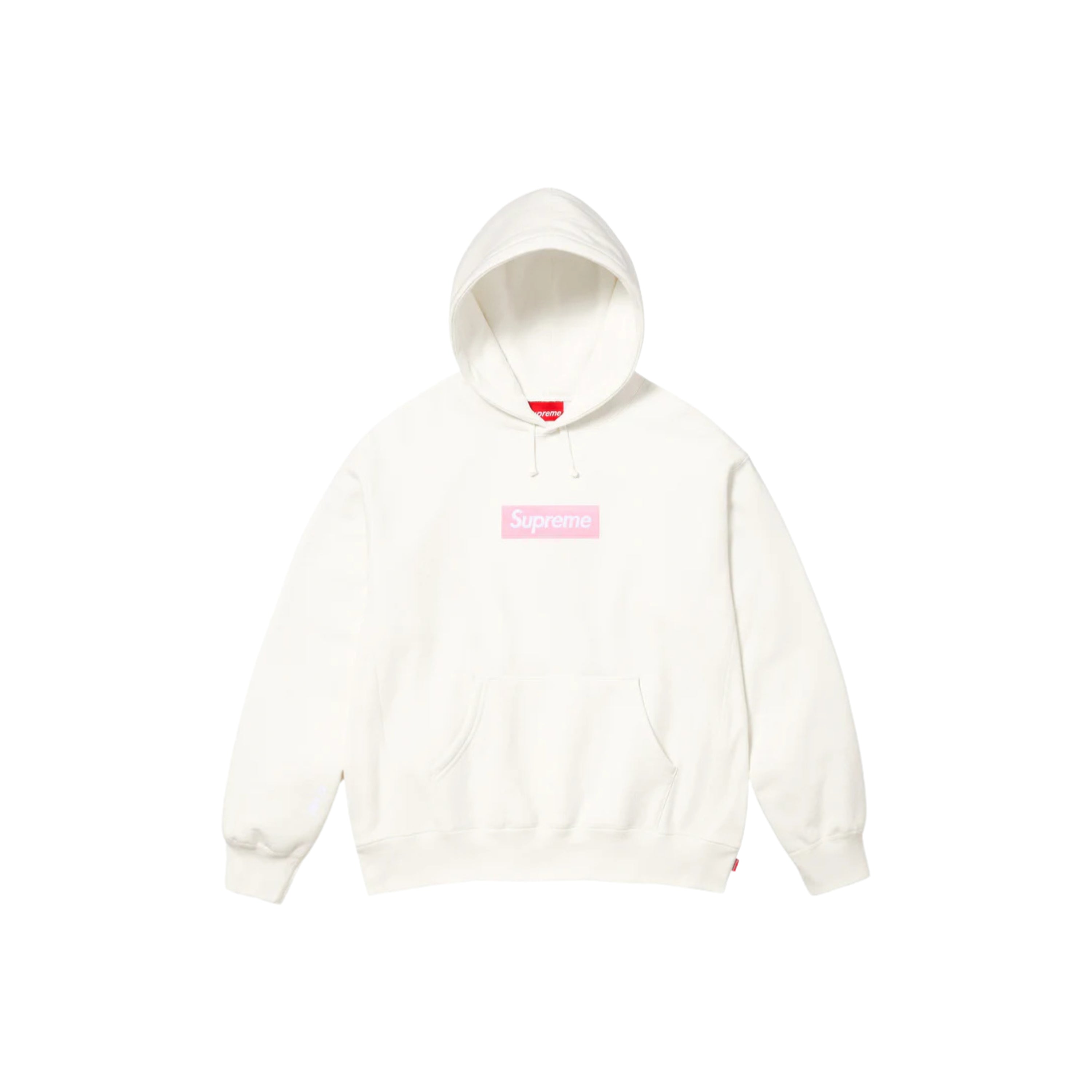 Supreme Box Logo Hoodie Cream FW25