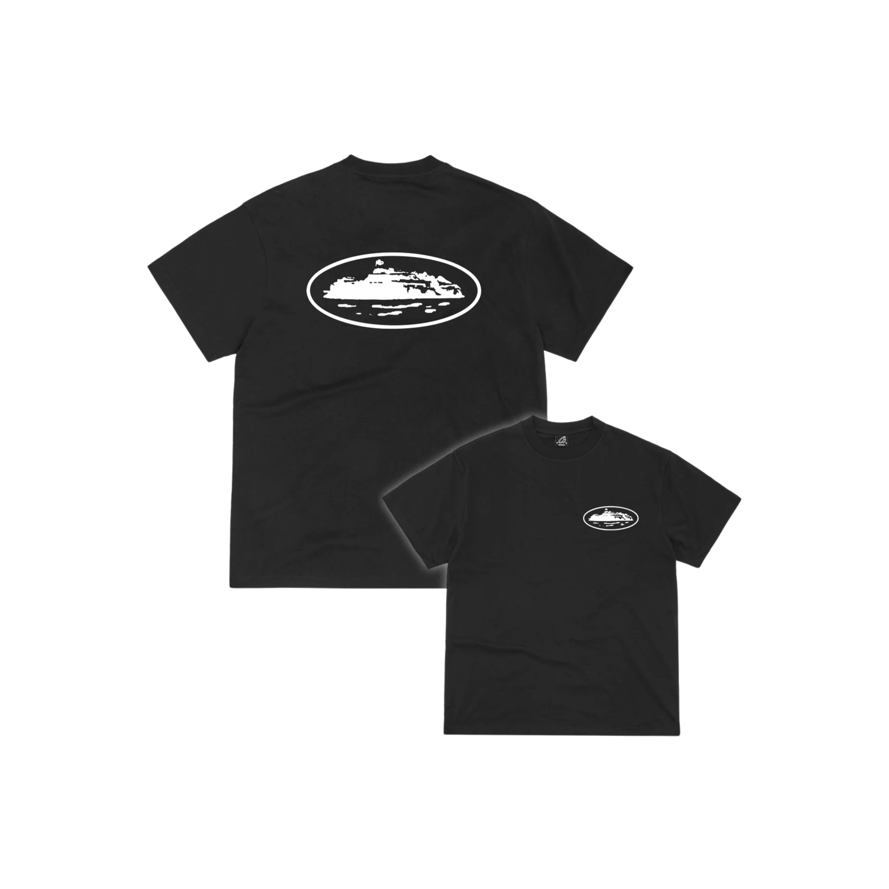 Corteiz OG Alcatraz Tee Black