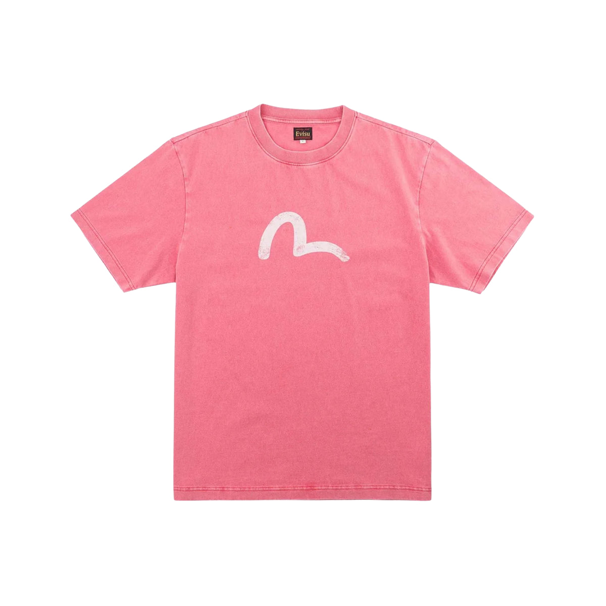 Evisu Vintage Seagull Printed Tee Red