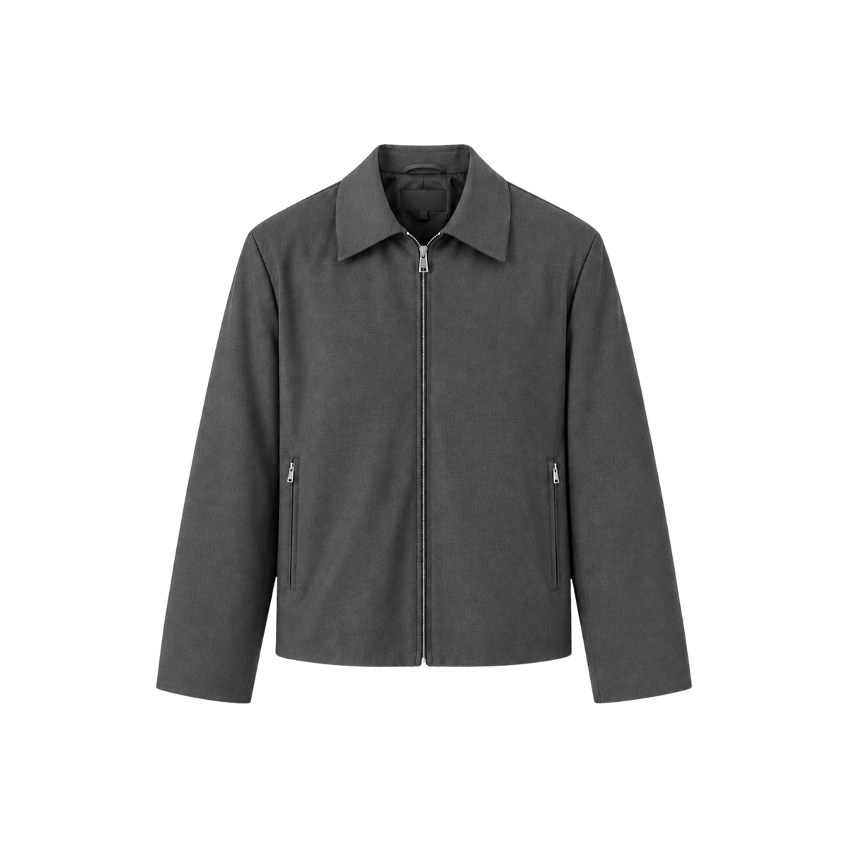 Mood-One Tailored Zip Jacket Grey