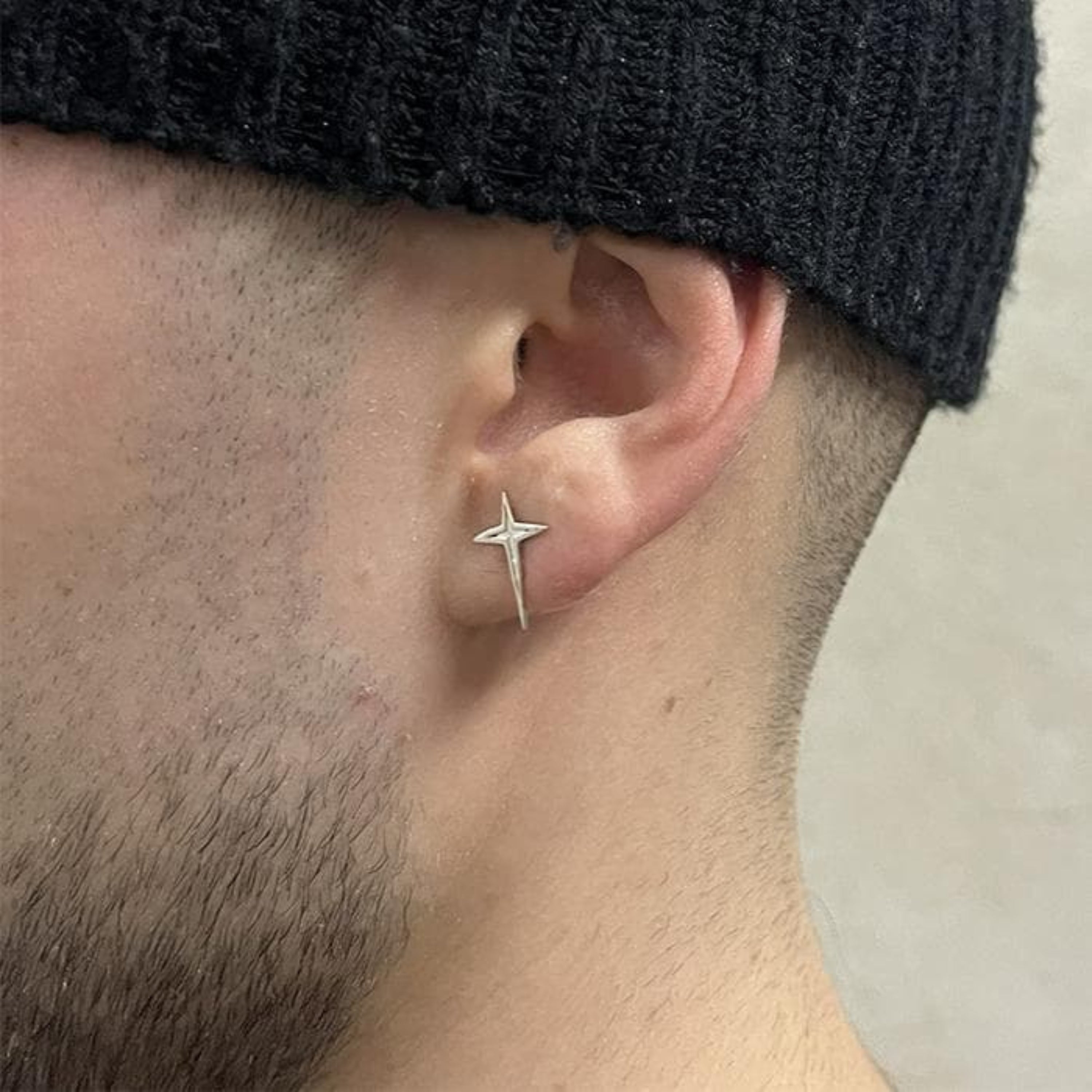 On My Way Blessed Earrings Silver