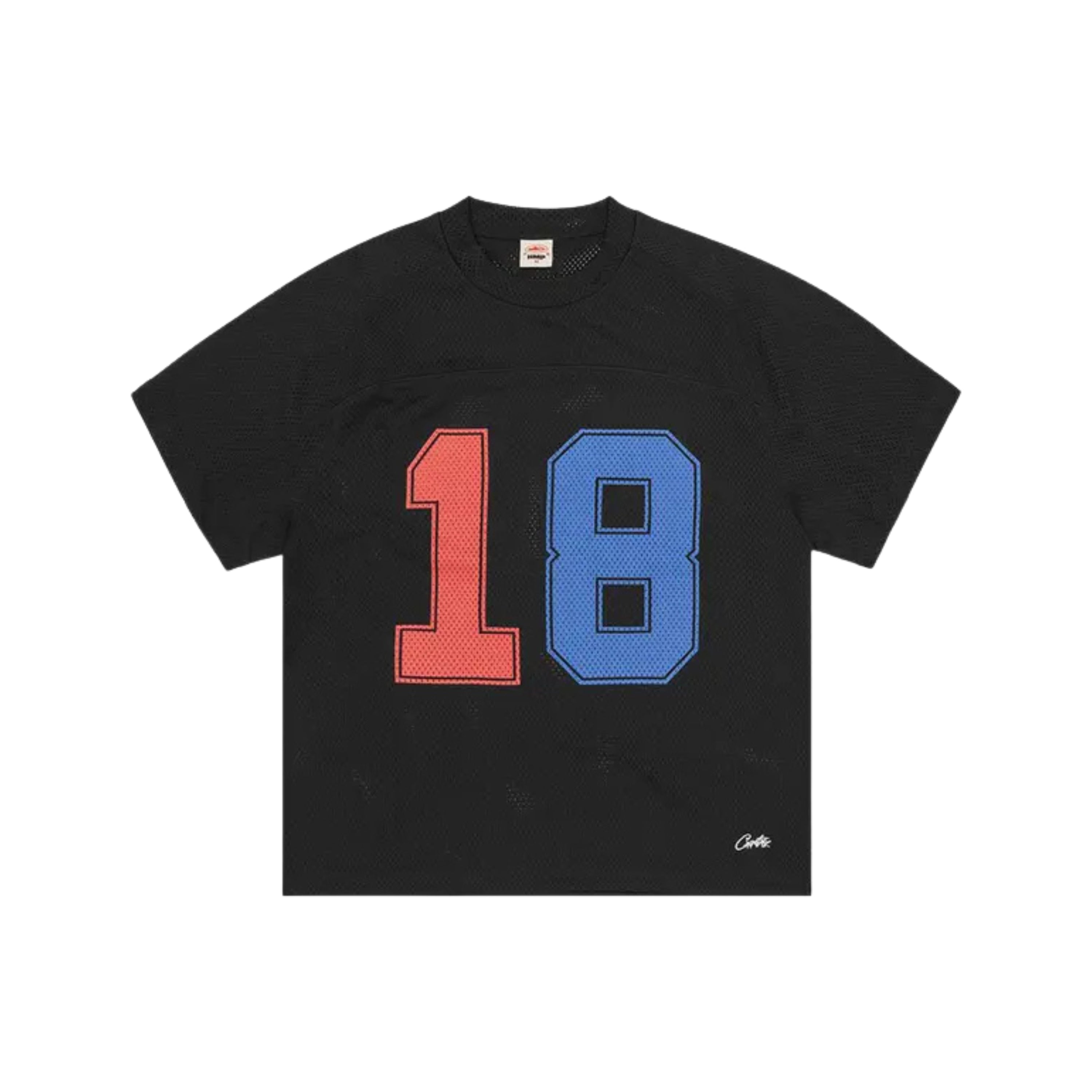 Corteiz HMP Mesh Panel Jersey Black