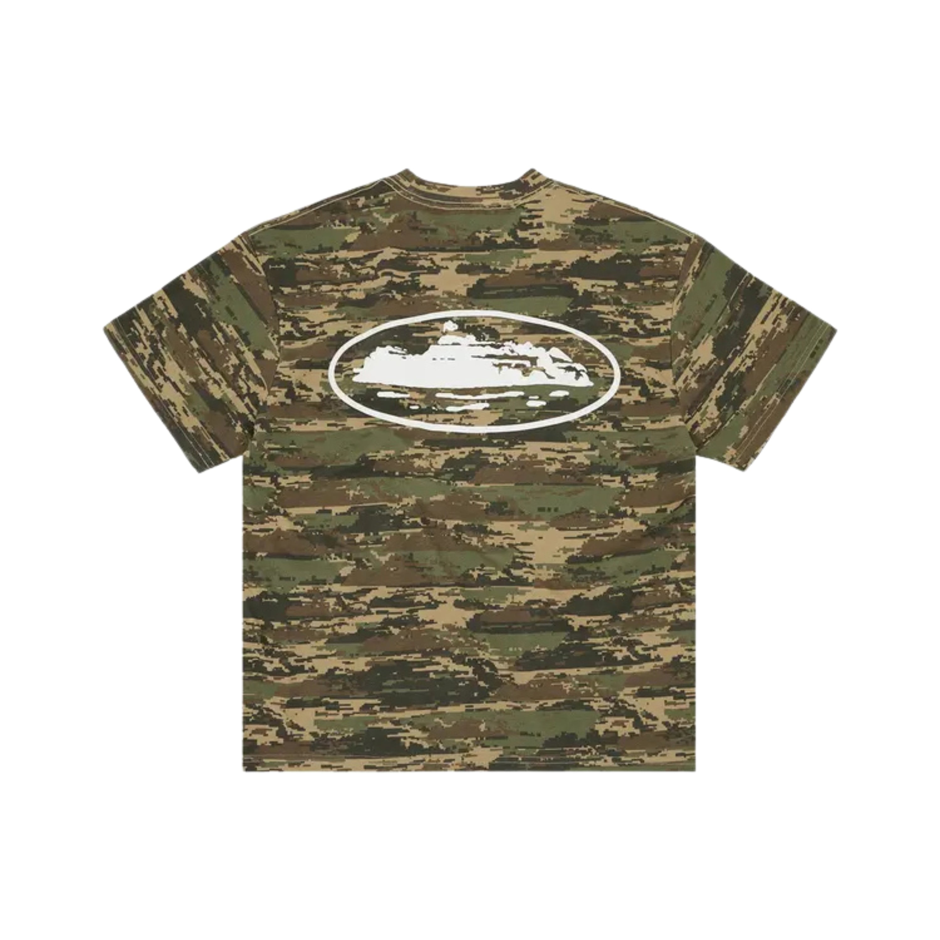 Corteiz OG Alcatraz Puff Print Tee Digi Camo