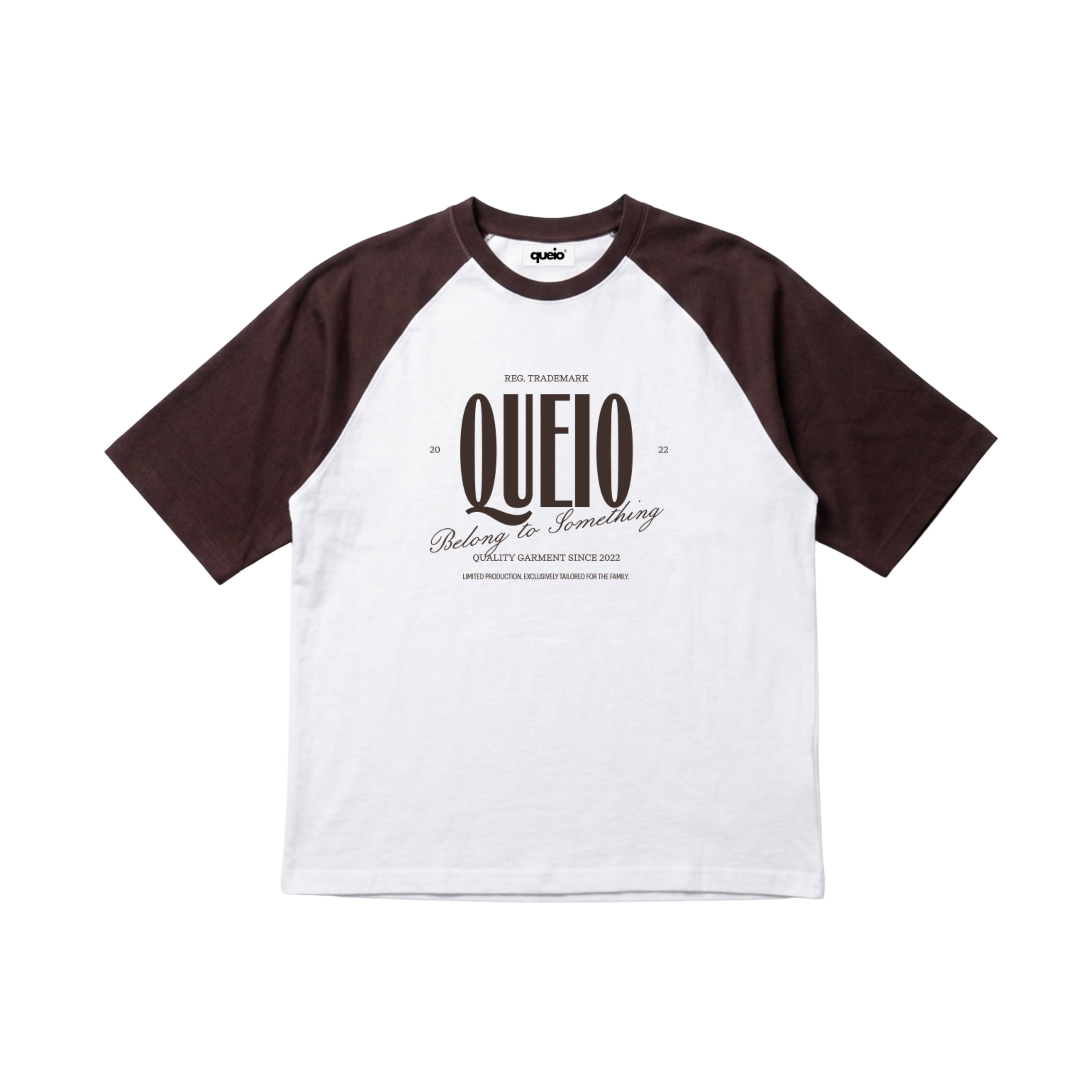 Queio Desert Exp Raglan Boxy Tee Brown