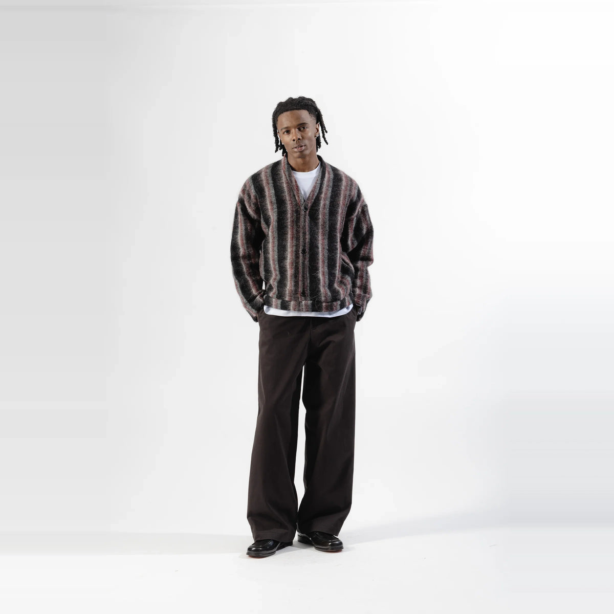 Mood-One Mohair Cardigan Black