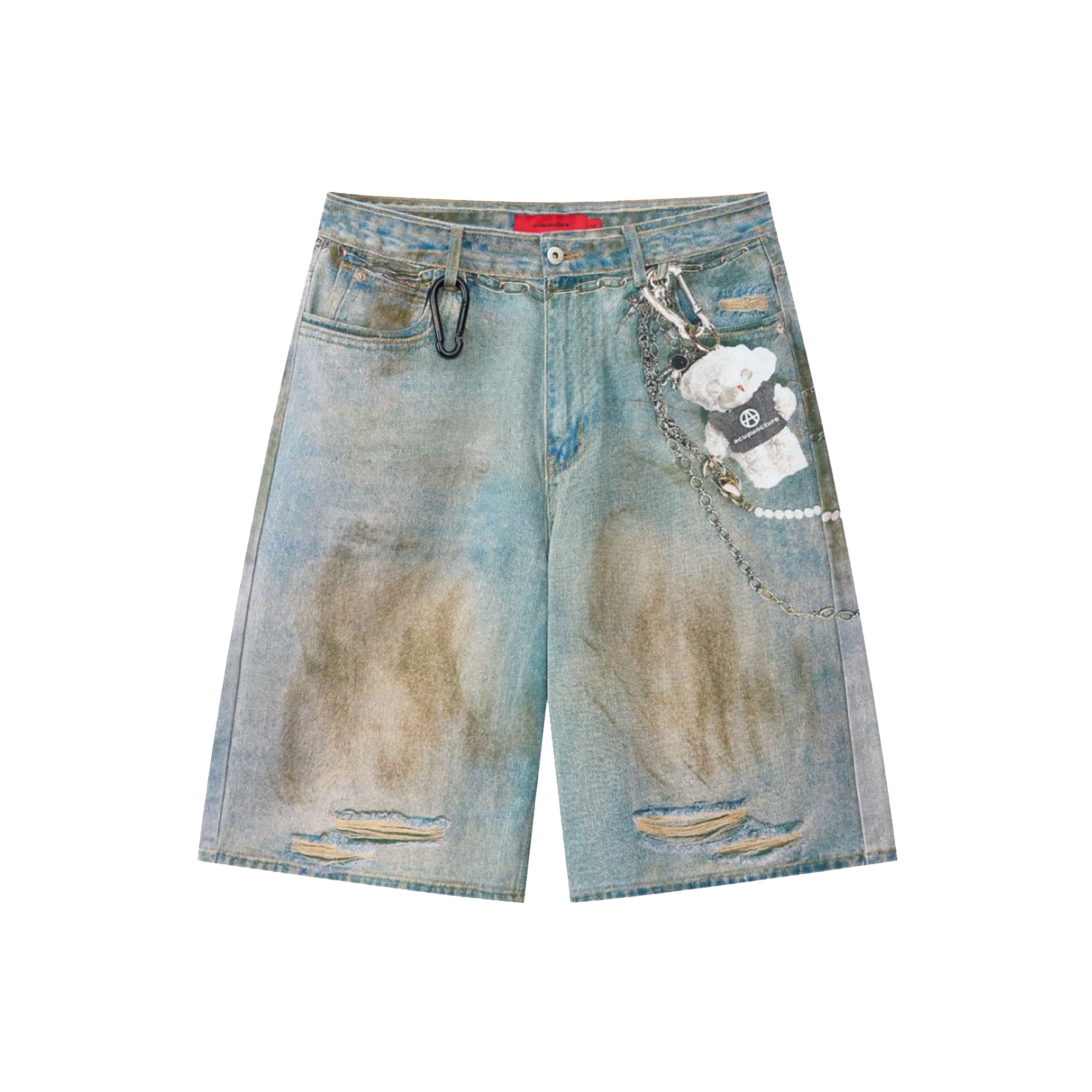 Acupuncture Ocean Front Shorts Blue