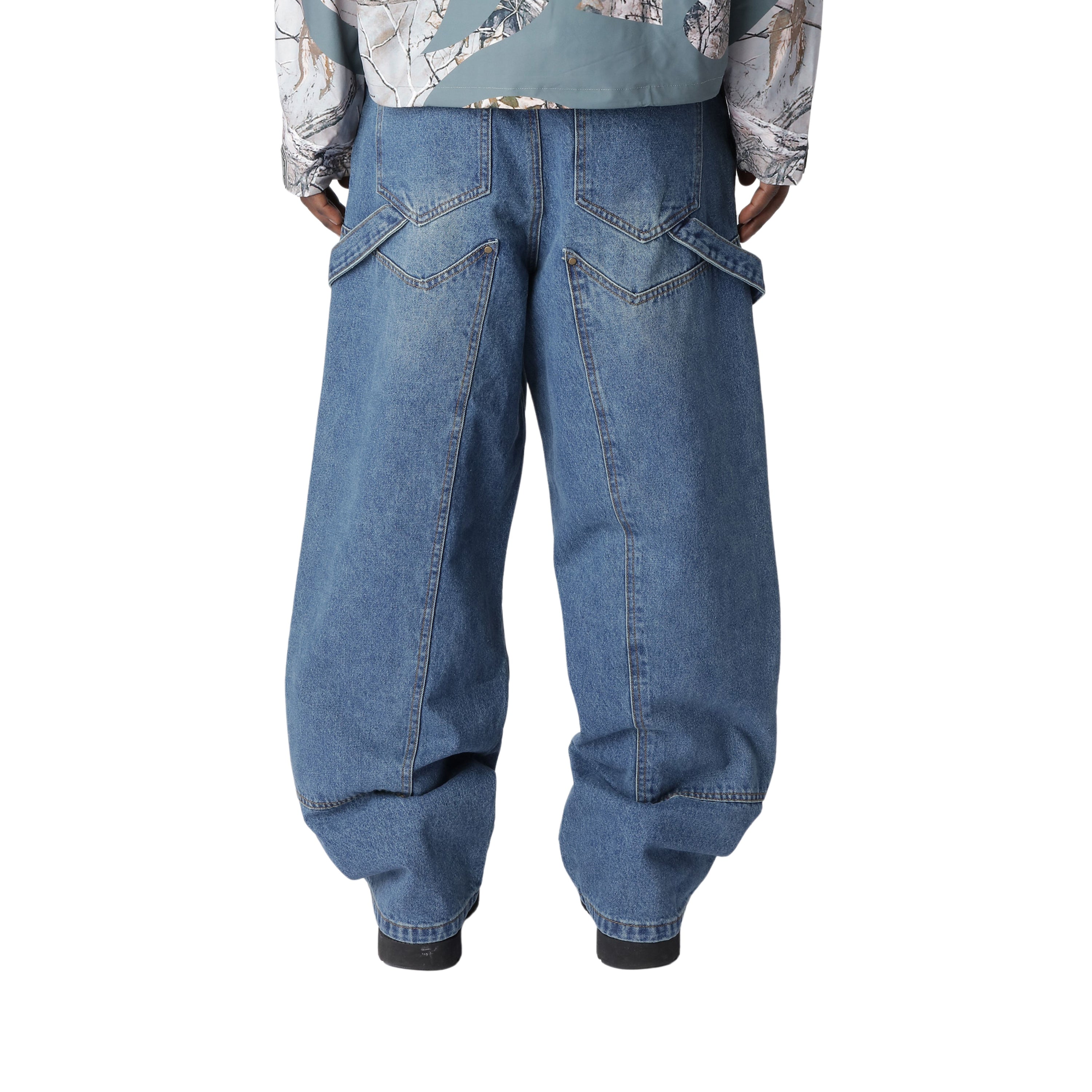 Lost Boys Baggy Carpenter Stonewashed Blue