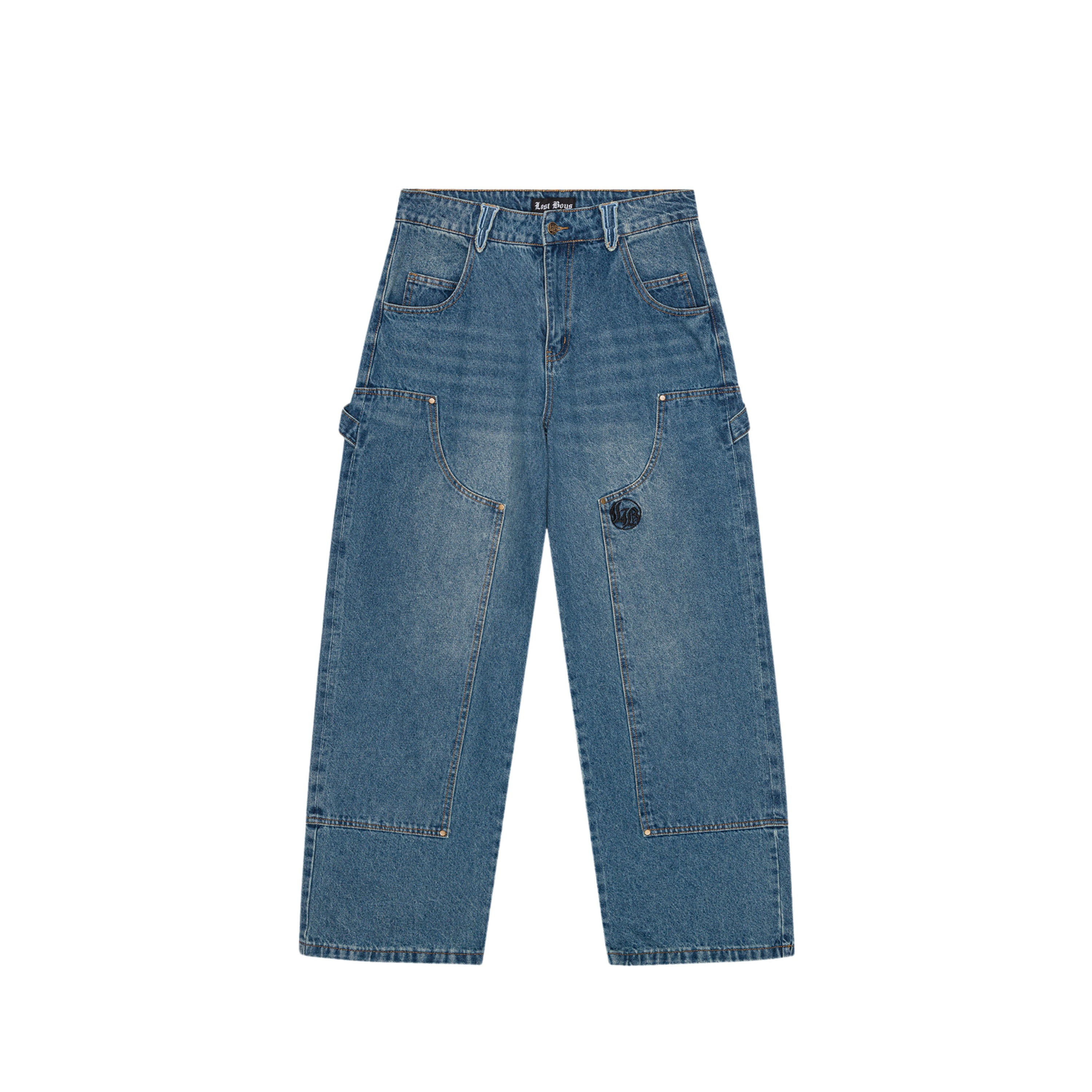 Lost Boys Baggy Carpenter Stonewashed Blue