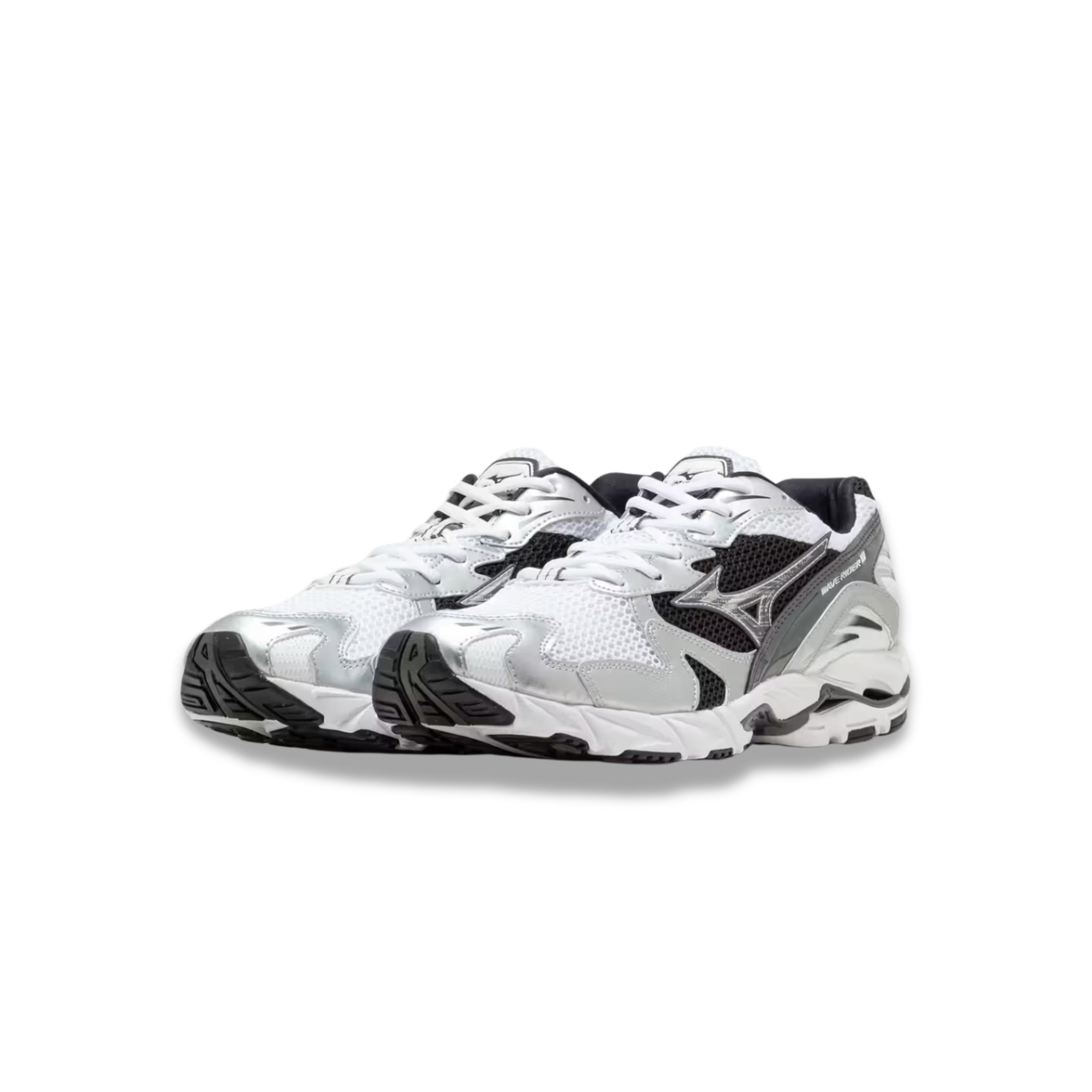 Mizuno Wave Rider 10 Silver White