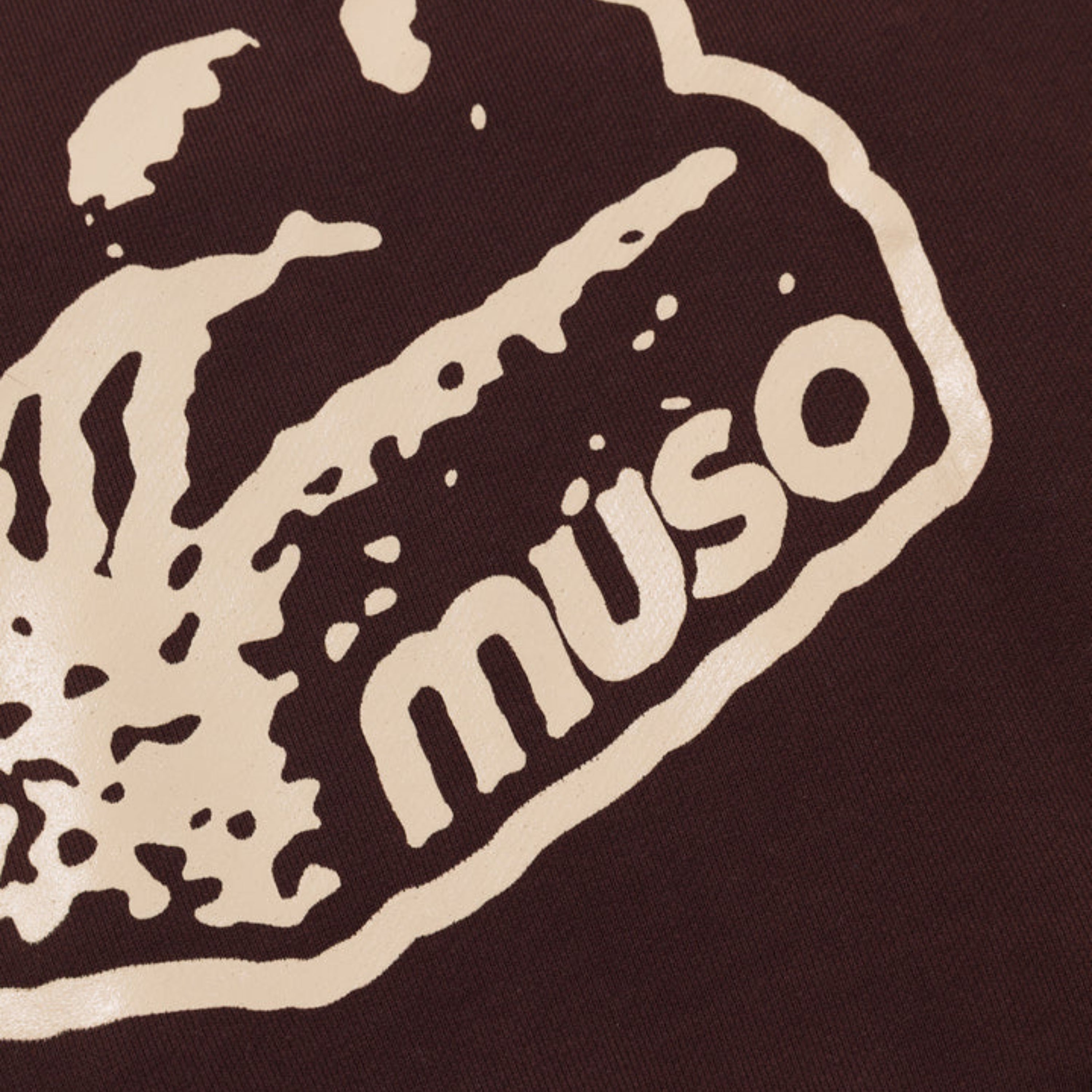 Muso Musho Stone Hoodie Brown