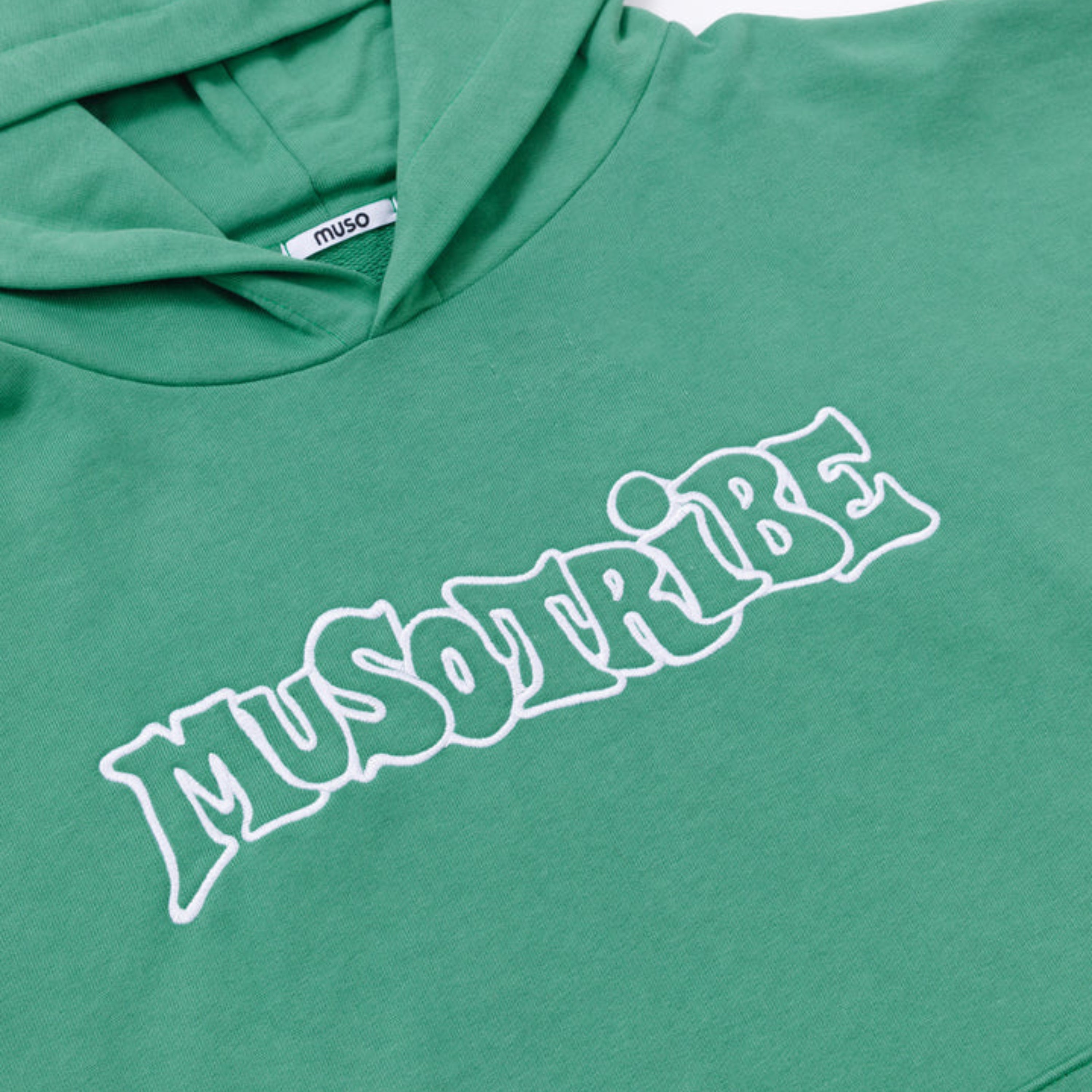 Muso Tribe Hoodie Green