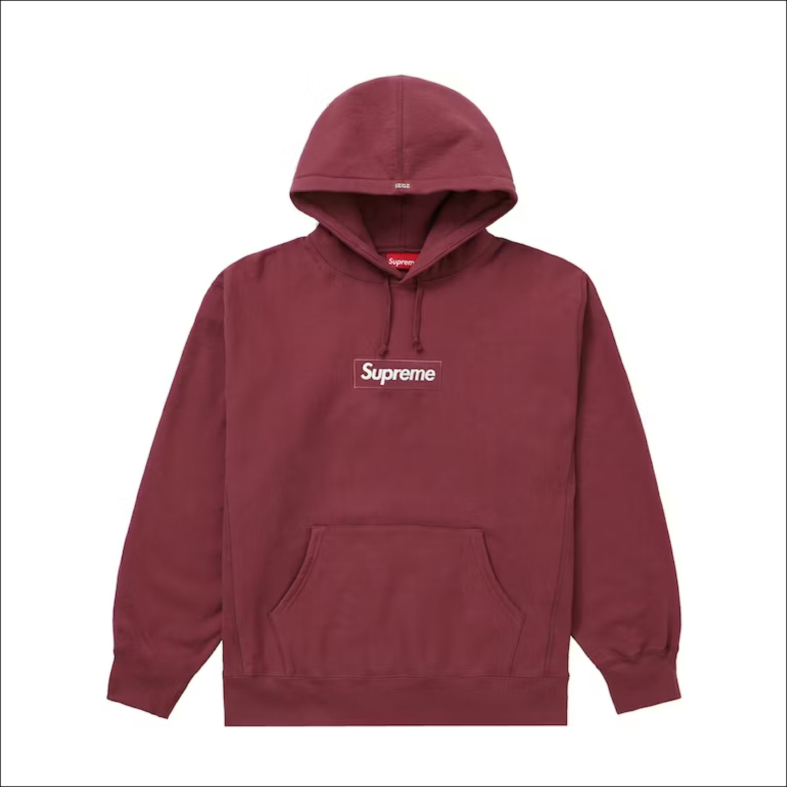 Supreme Box Logo Hooded Plum FW21