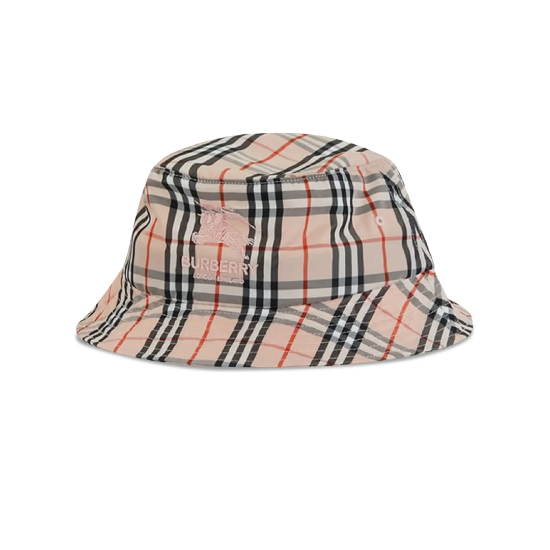 Supreme Burberry Crusher Bucket Hat Pink