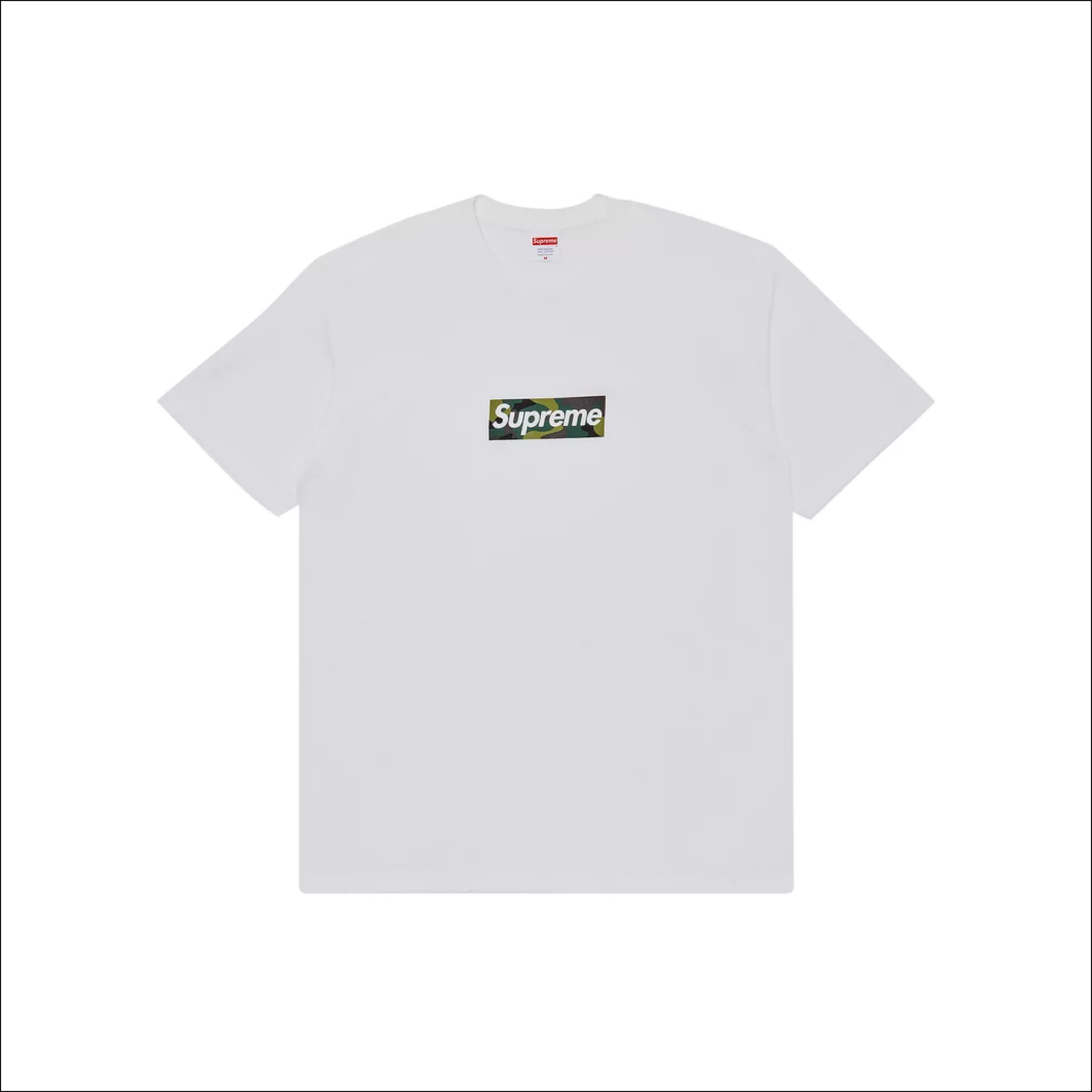 Supreme Box Logo Tee Camo White FW23