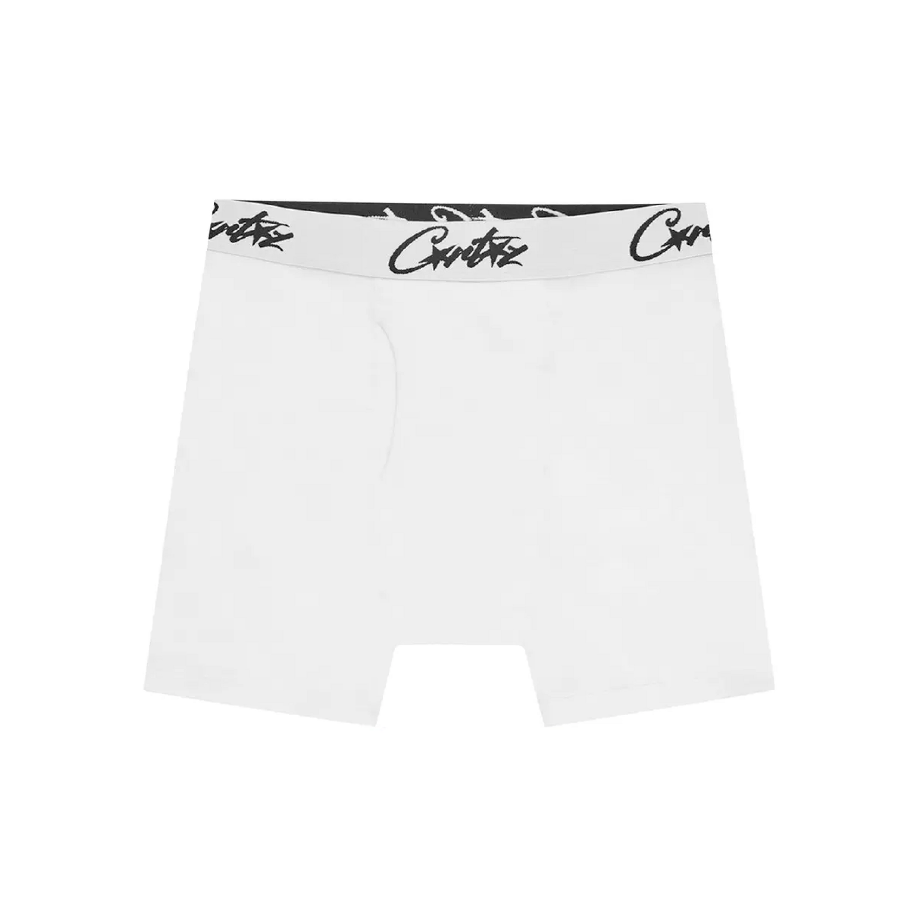 Corteiz Allstarz Boxer White (ONE PAIR)