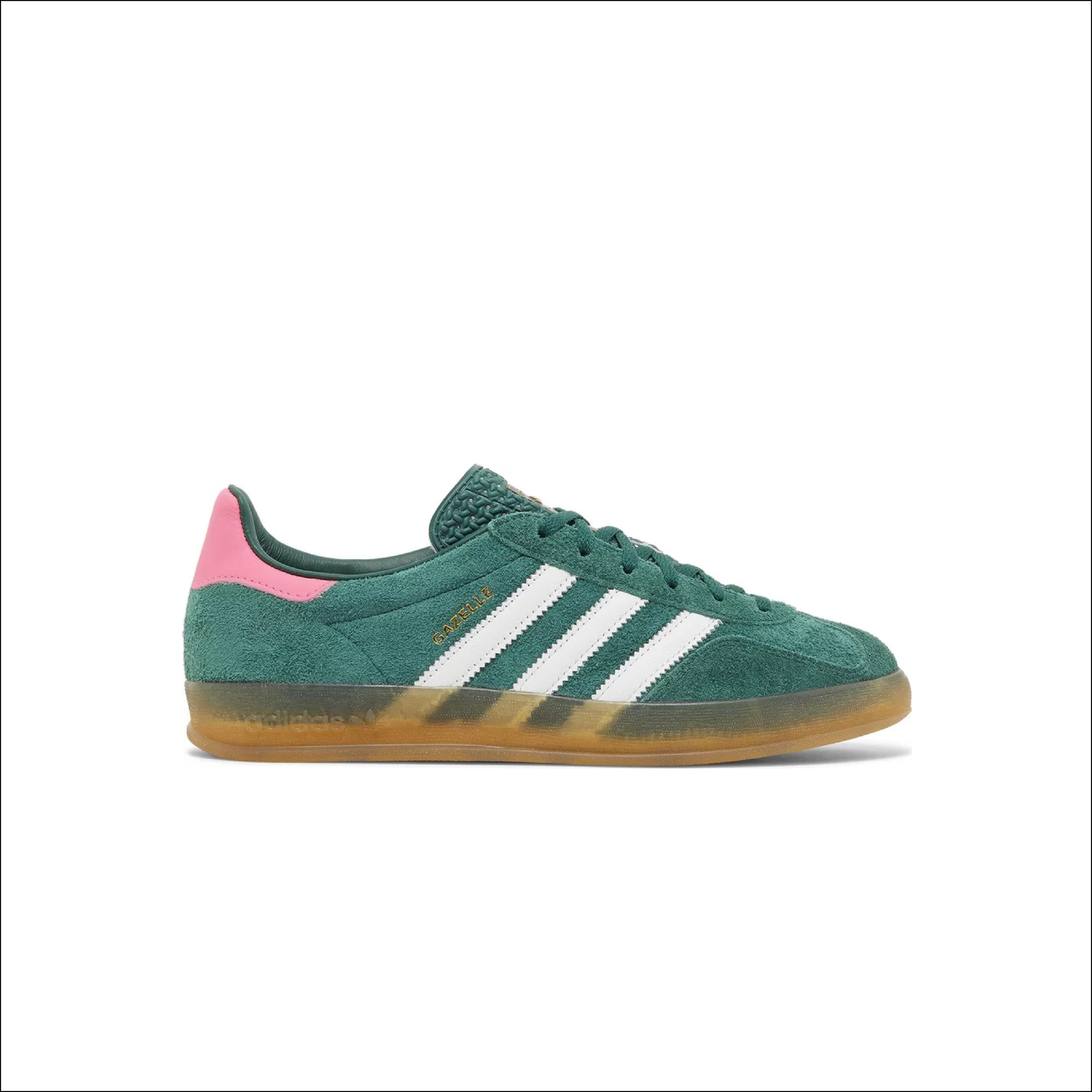 Adidas Gazelle Indoor Collegiate Green Pink