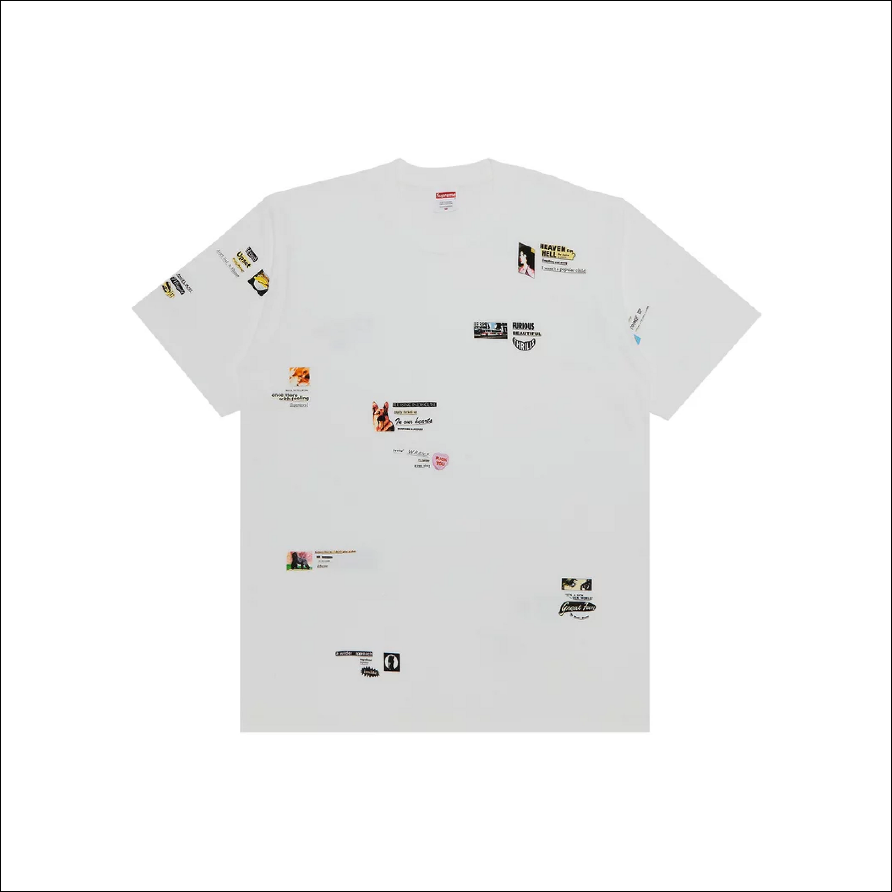 Supreme Upset Tee White